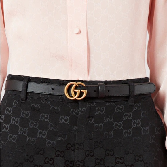 GG MARMONT THIN BELT GUCCI AUTHENTIC - Picture 6 of 7